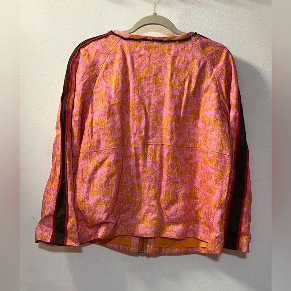 Nwt- Elizabeth & James— Jane Jacket in printed linen- Sz 10 - Picture 5 of 5